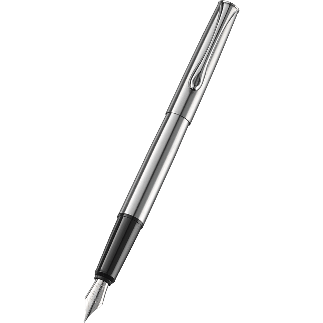 Diplomat Esteem Fountain Pen - Matte Chrome - Pen Boutique Ltd