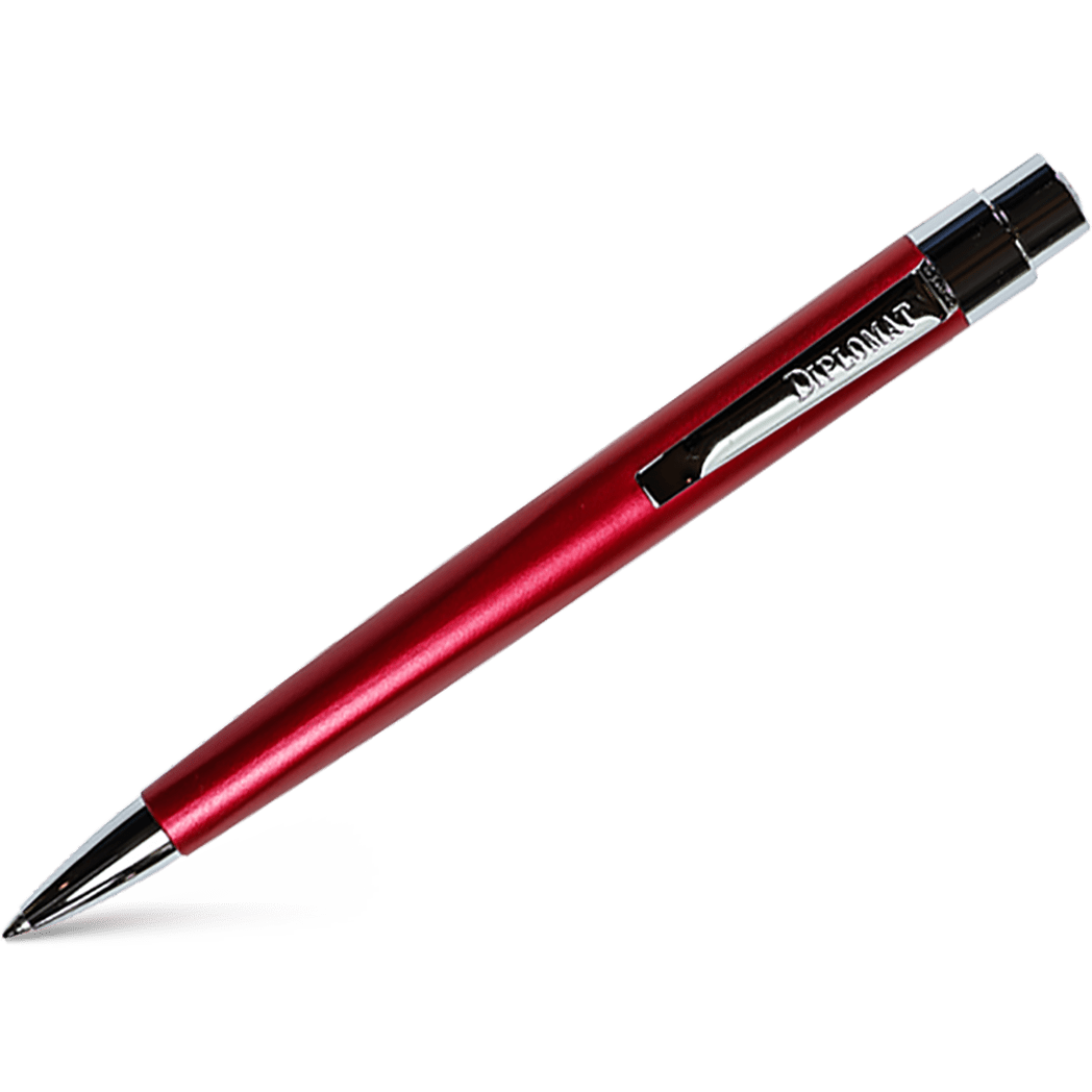 Diplomat Magnum Ballpoint Pen - Burned Red - Pen Boutique Ltd