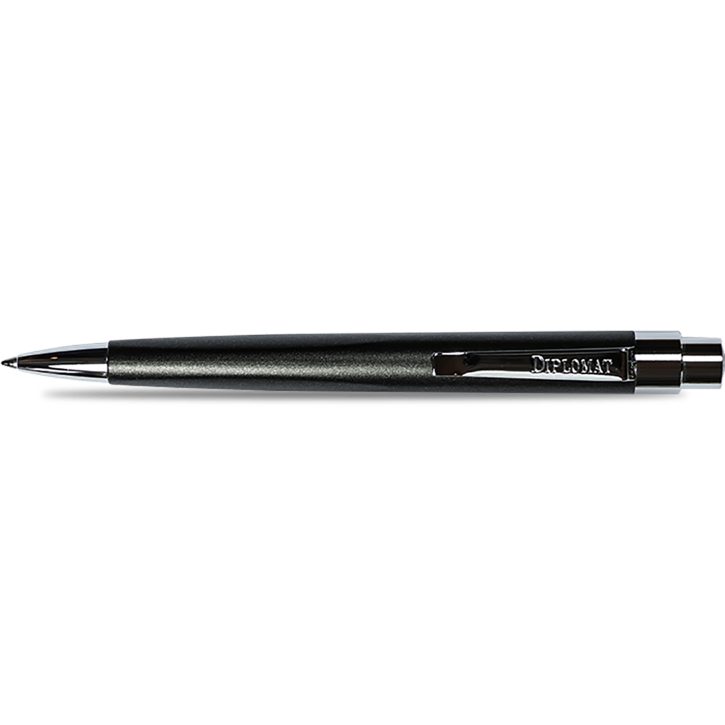 Diplomat Magnum Ballpoint Pen - Crow Black - Pen Boutique Ltd