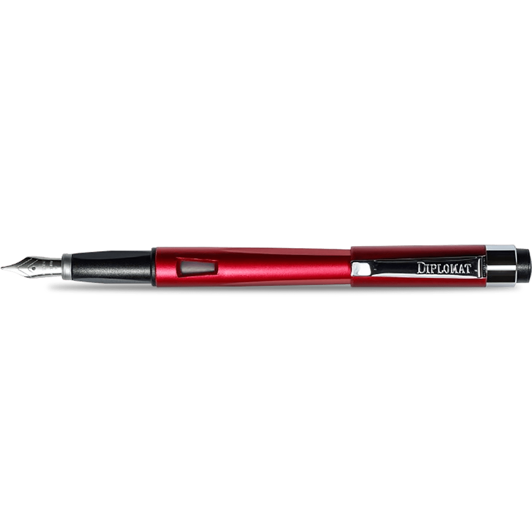 Diplomat Magnum Fountain Pen - Burned Red - Pen Boutique Ltd