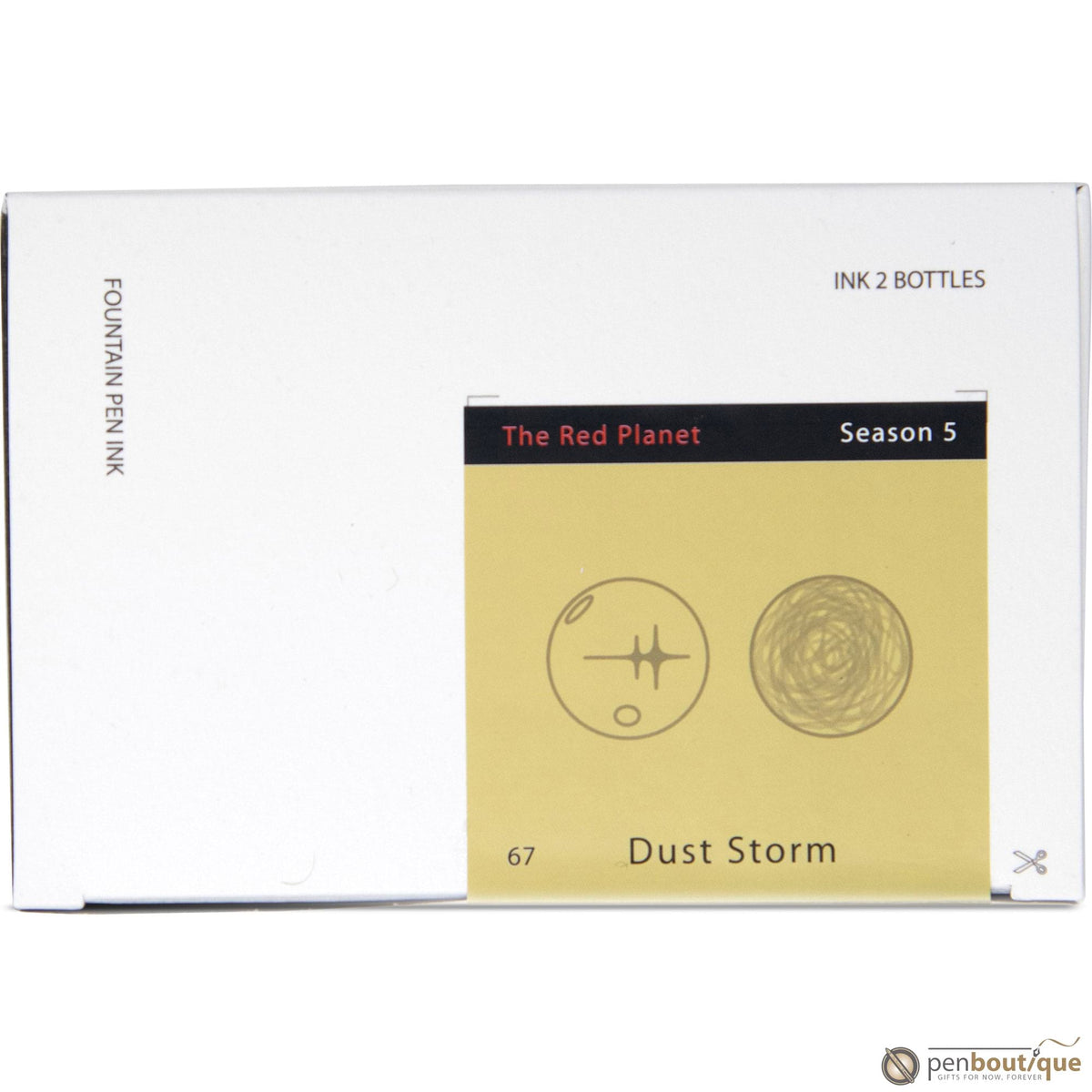 Colorverse Ink - The Red Planet - Dust Storm & Valles Marineris - Pen Boutique Ltd