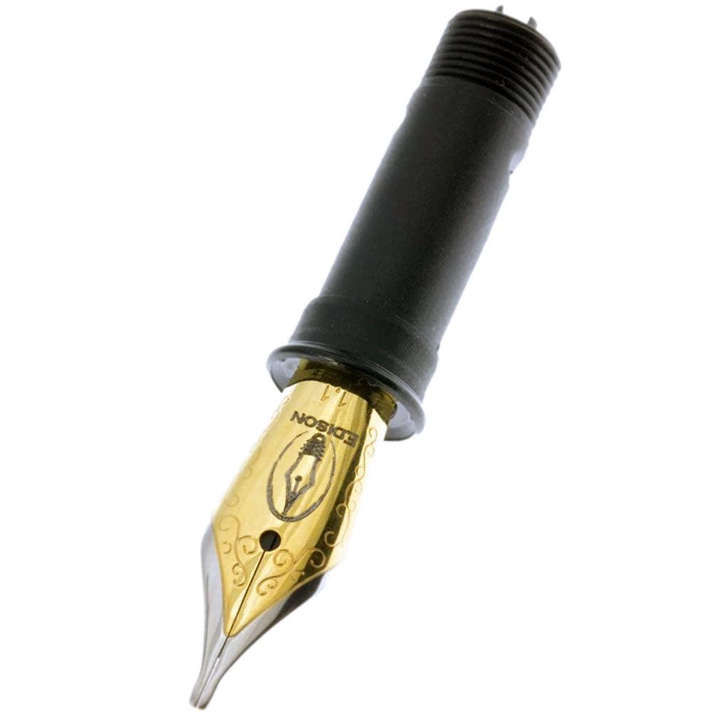 Edison Fountain Pen Two-Tone Steel 5 Nib - 1.1mm - Pen Boutique Ltd