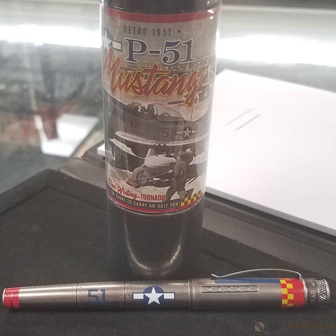 Retro 51 Tornado Rollerball Pen - P-51 Mustang - Pen Boutique Ltd