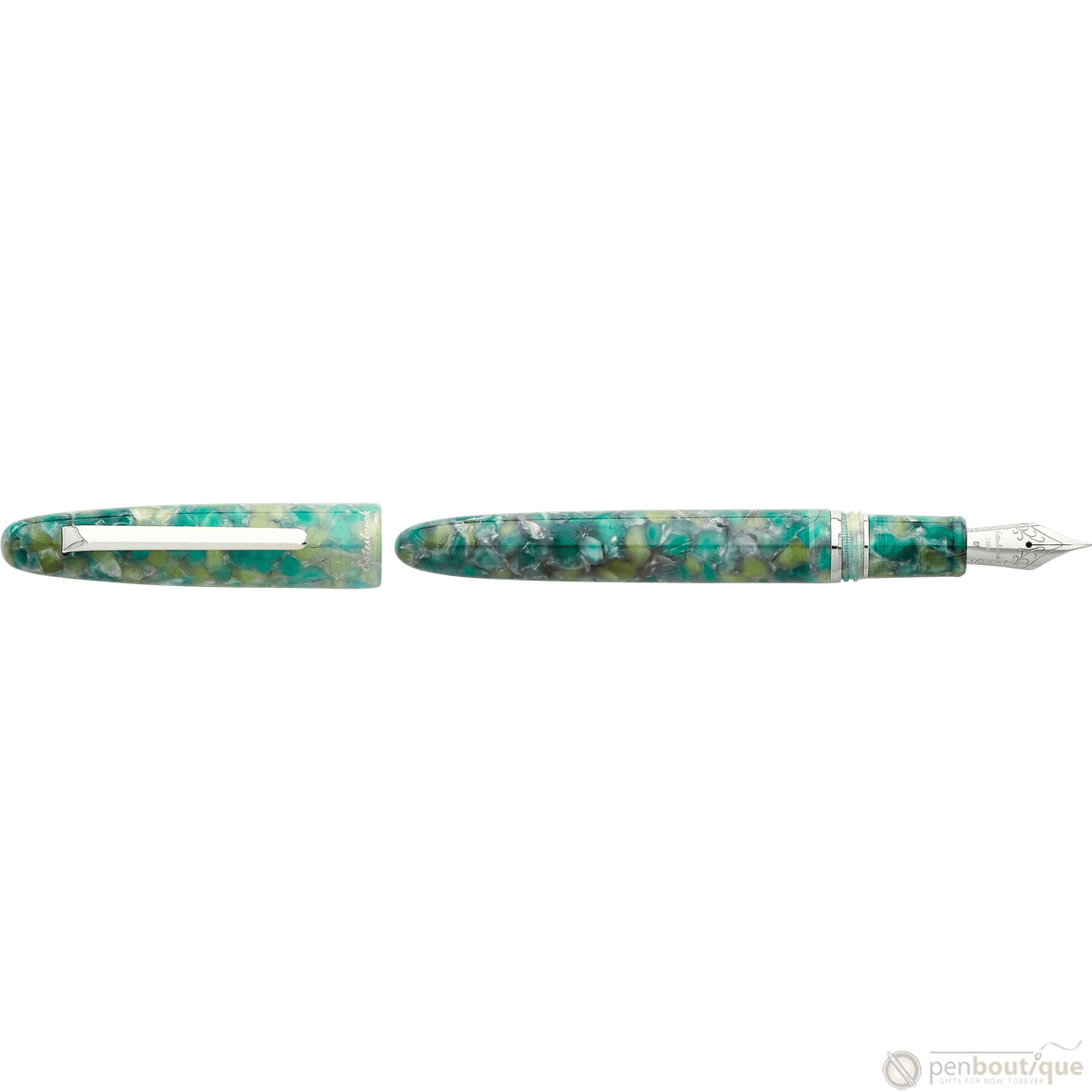 Esterbrook Estie Fountain Pen - Sea Glass - Palladium Trim - Pen Boutique Ltd