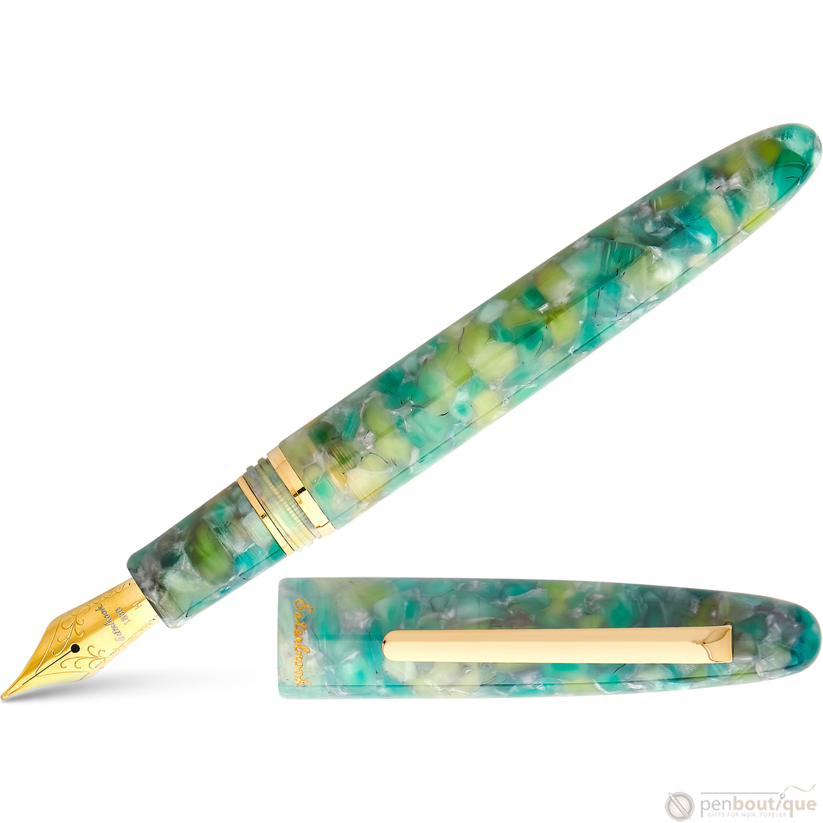 Esterbrook Estie OS Fountain Pen - Sea Glass - Pen Boutique Ltd