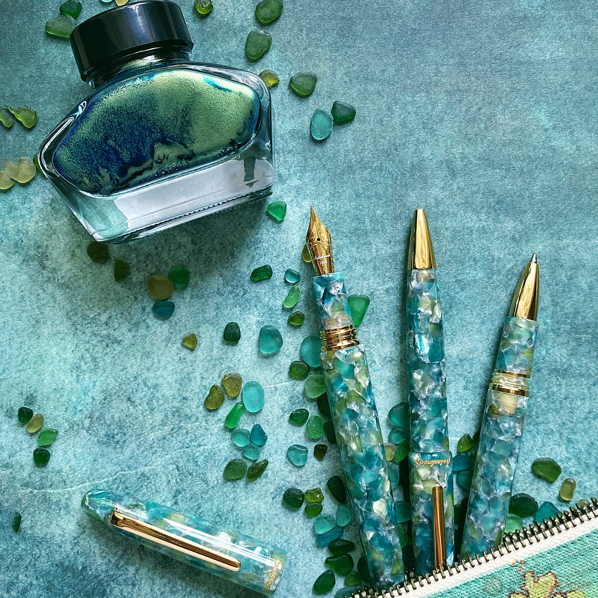 Esterbrook Estie OS Fountain Pen - Sea Glass - Pen Boutique Ltd