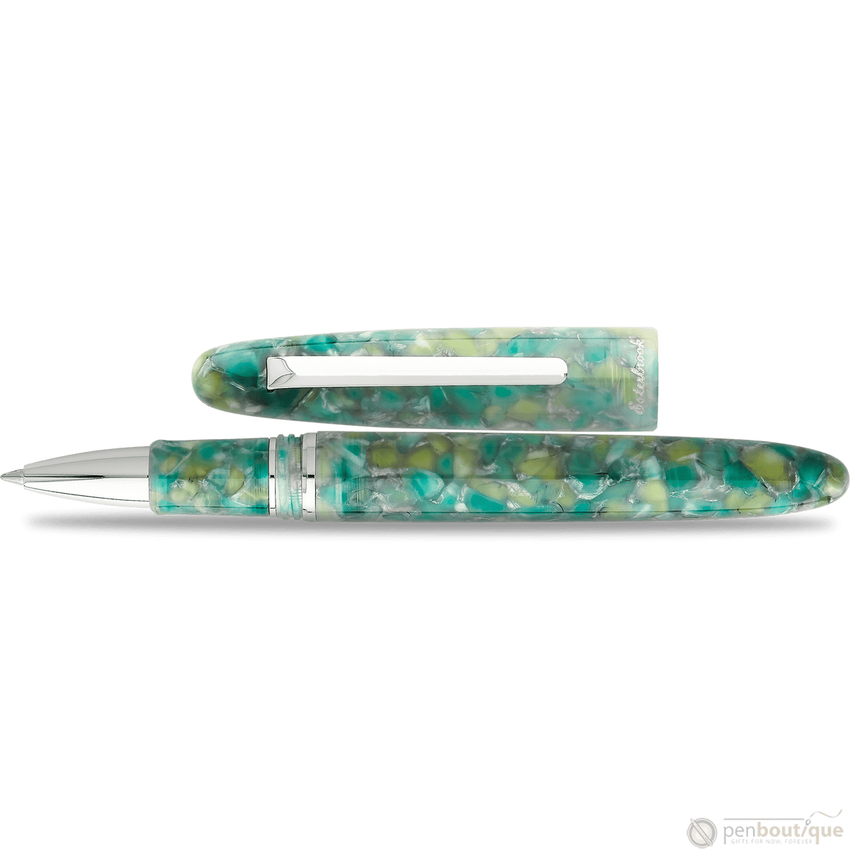 Esterbrook Estie Rollerball Pen - Sea Glass - Palladium Trim - Pen Boutique Ltd