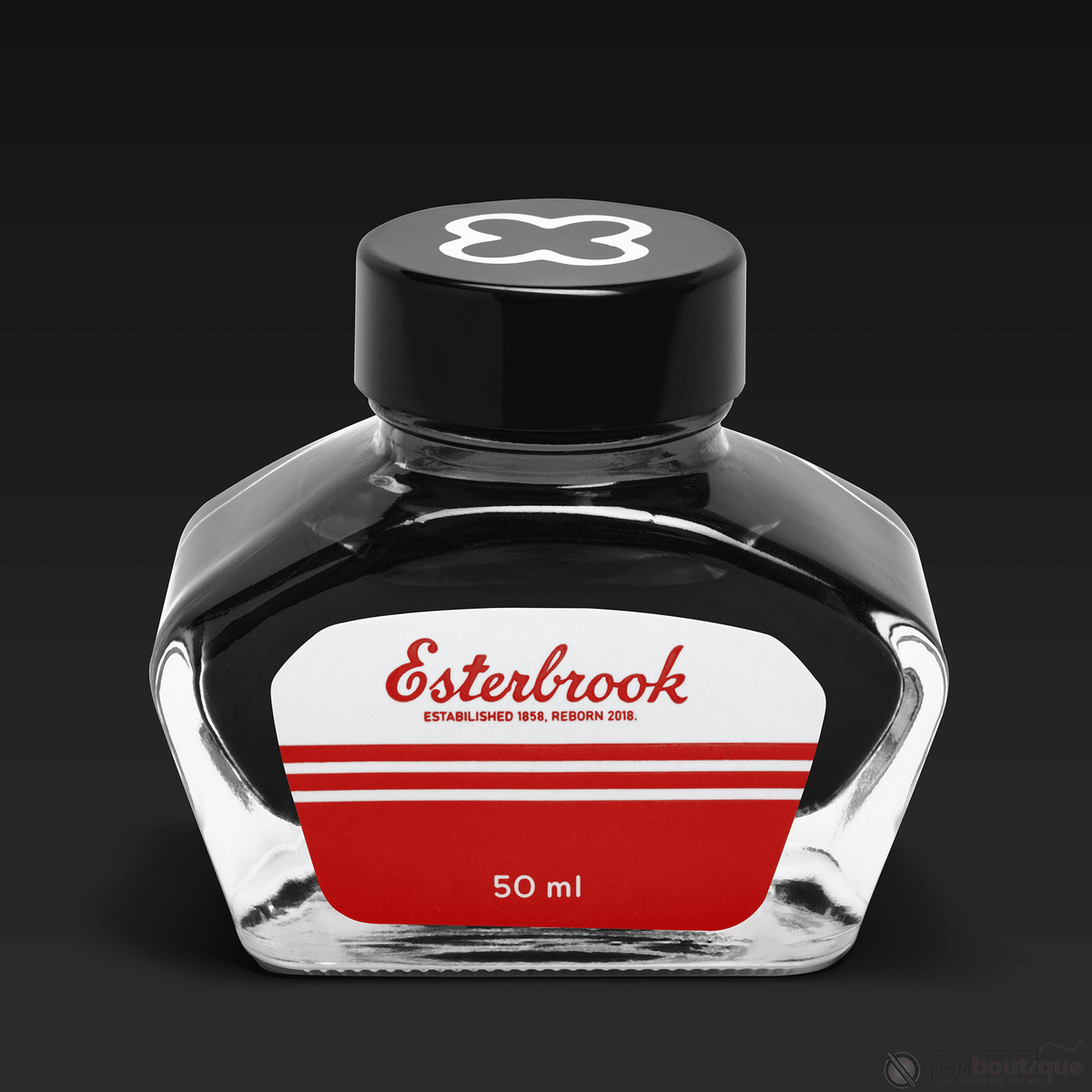 Esterbrook Ink Bottle - Ebony - 50ml - Pen Boutique Ltd