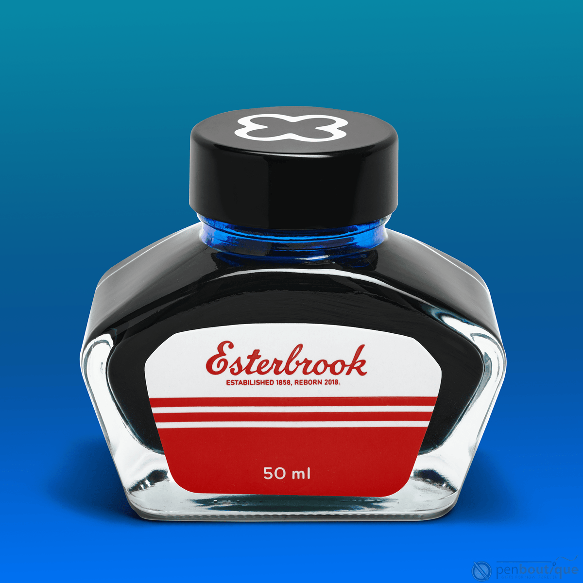 Esterbrook Shimmer Ink Bottle - Aqua - 50ml - Pen Boutique Ltd