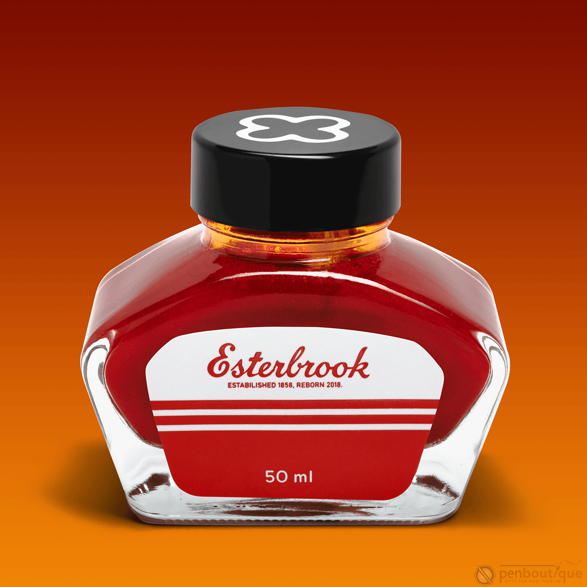 Esterbrook Shimmer Ink Bottle - Tangerine - 50ml - Pen Boutique Ltd