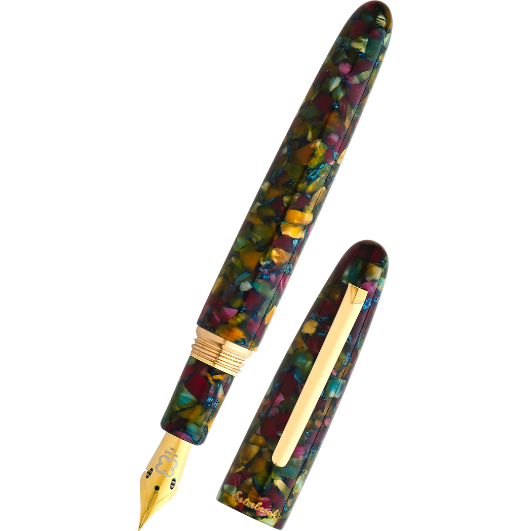 Esterbrook Estie Fountain Pen - Botanical Garden - Gold (Oversized) - Pen Boutique Ltd