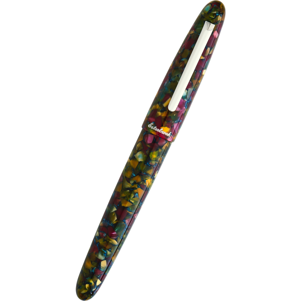 Esterbrook Estie Fountain Pen - Botanical Garden - Palladium (Oversized) - Pen Boutique Ltd