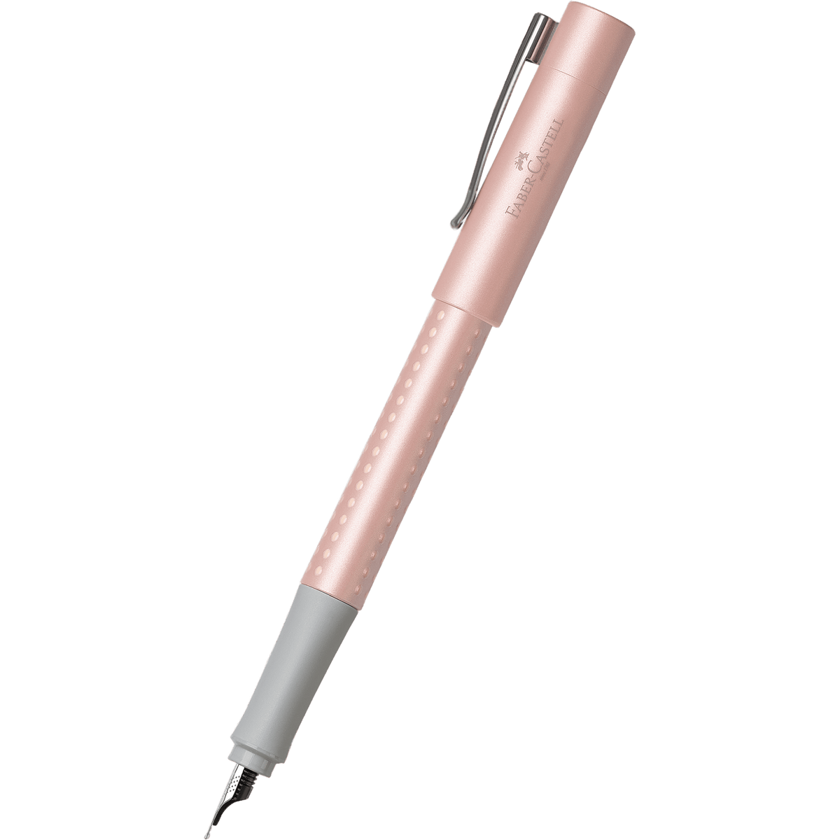 Faber-Castell Grip Fountain Pen - Pearl Rose - Pen Boutique Ltd