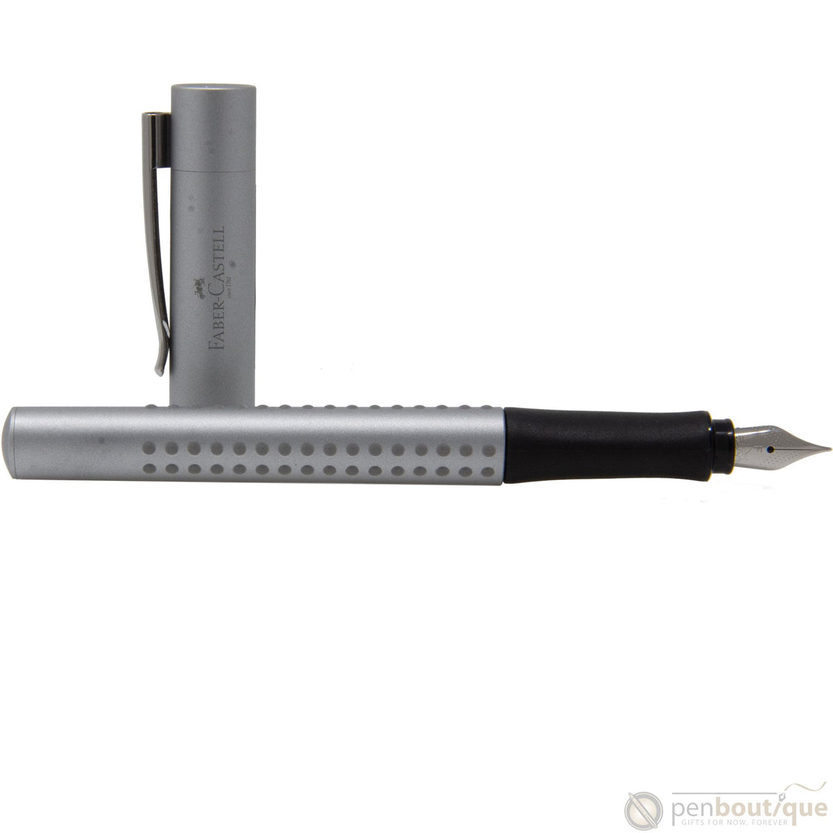 Faber-Castell Grip 2011 Fountain Pen - Silver - Pen Boutique Ltd