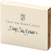 Graf Von Faber-Castell Design 6 Deep Sea Green Ink Cartridges - Pen Boutique Ltd