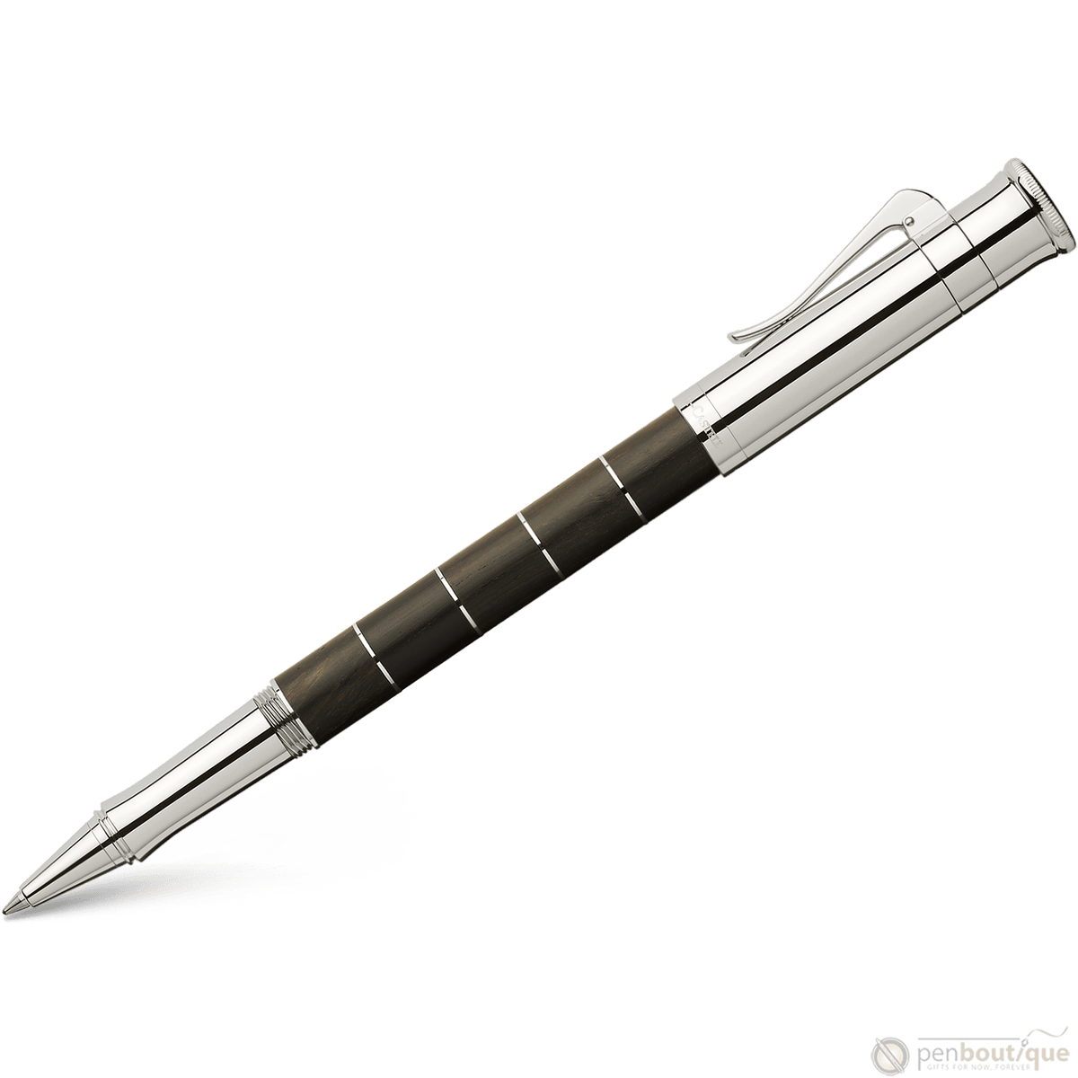 Graf Von Faber-Castell Classic Anello Grenadilla Rollerball Pen - Pen Boutique Ltd