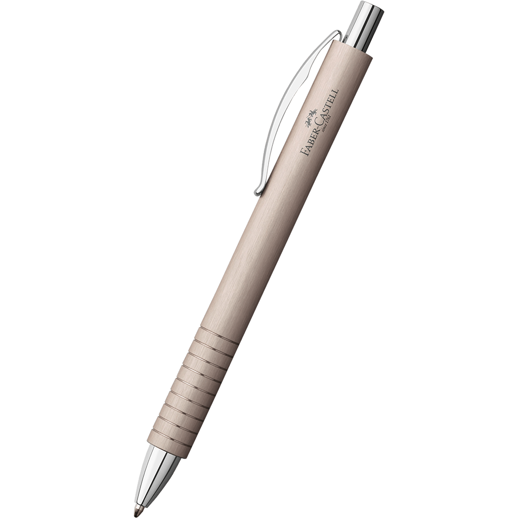 Faber-Castell Essentio Ballpoint Pen - Aluminum Rose - Pen Boutique Ltd