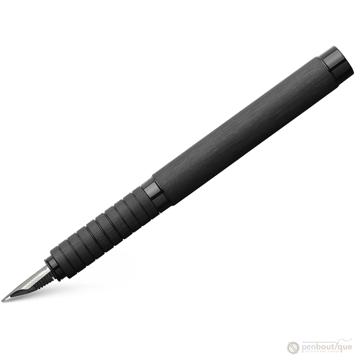 Faber-Castell Essentio Fountain Pen - Aluminum Black - Pen Boutique Ltd