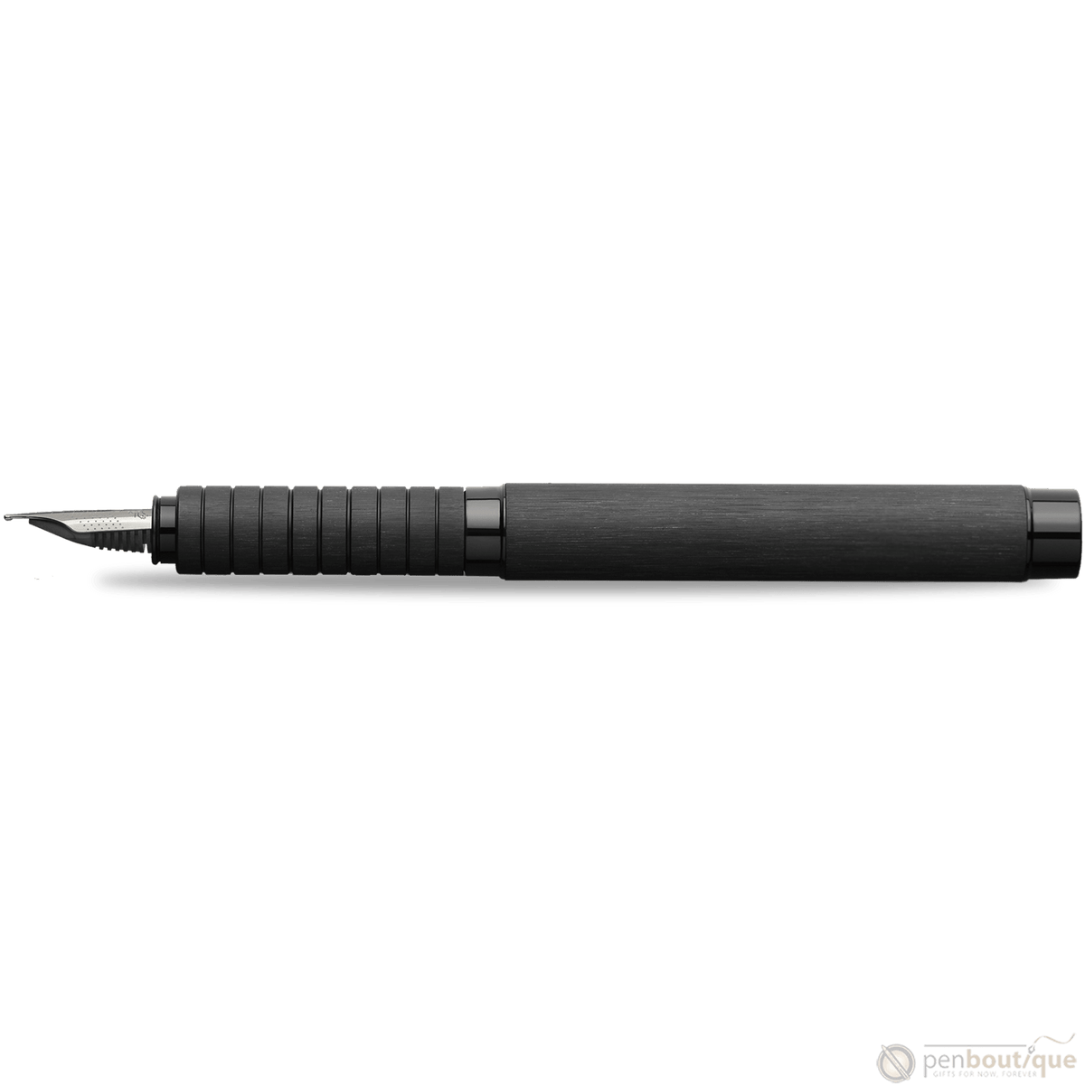 Faber-Castell Essentio Fountain Pen - Aluminum Black - Pen Boutique Ltd