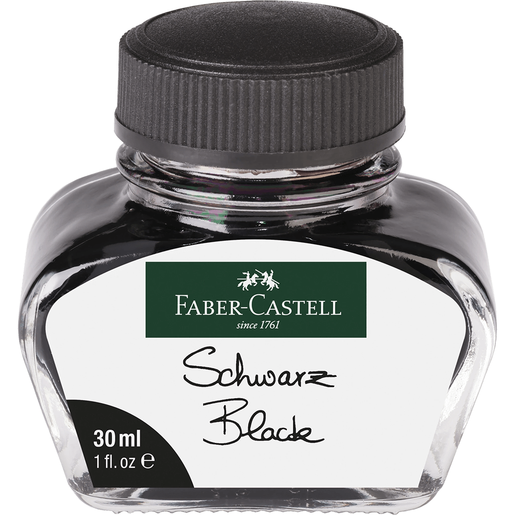 Faber-Castell Black 30ml Ink Bottle - Pen Boutique Ltd