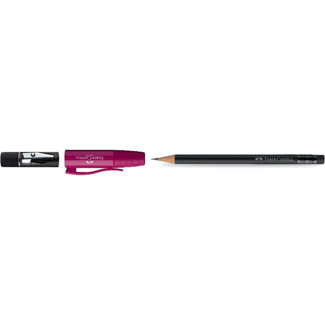 Faber-Castell Perfect Pencil Blackberry Extender with Black Pencil - Pen Boutique Ltd