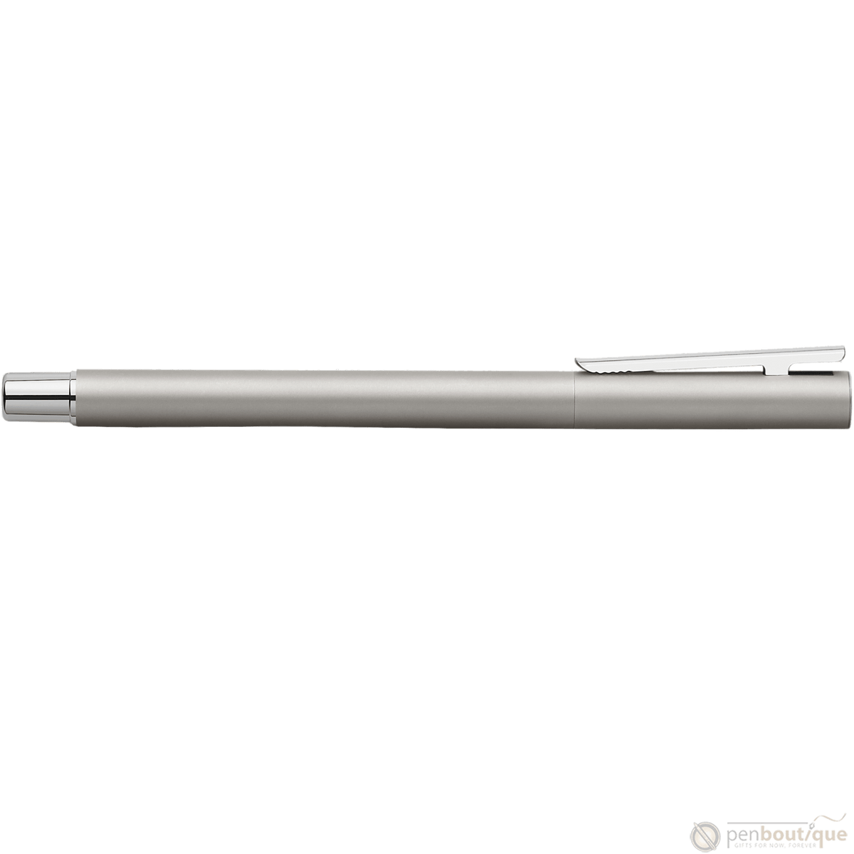 Faber-Castell NEO Slim Rollerball Pen - Matte Stainless Steel - Pen Boutique Ltd