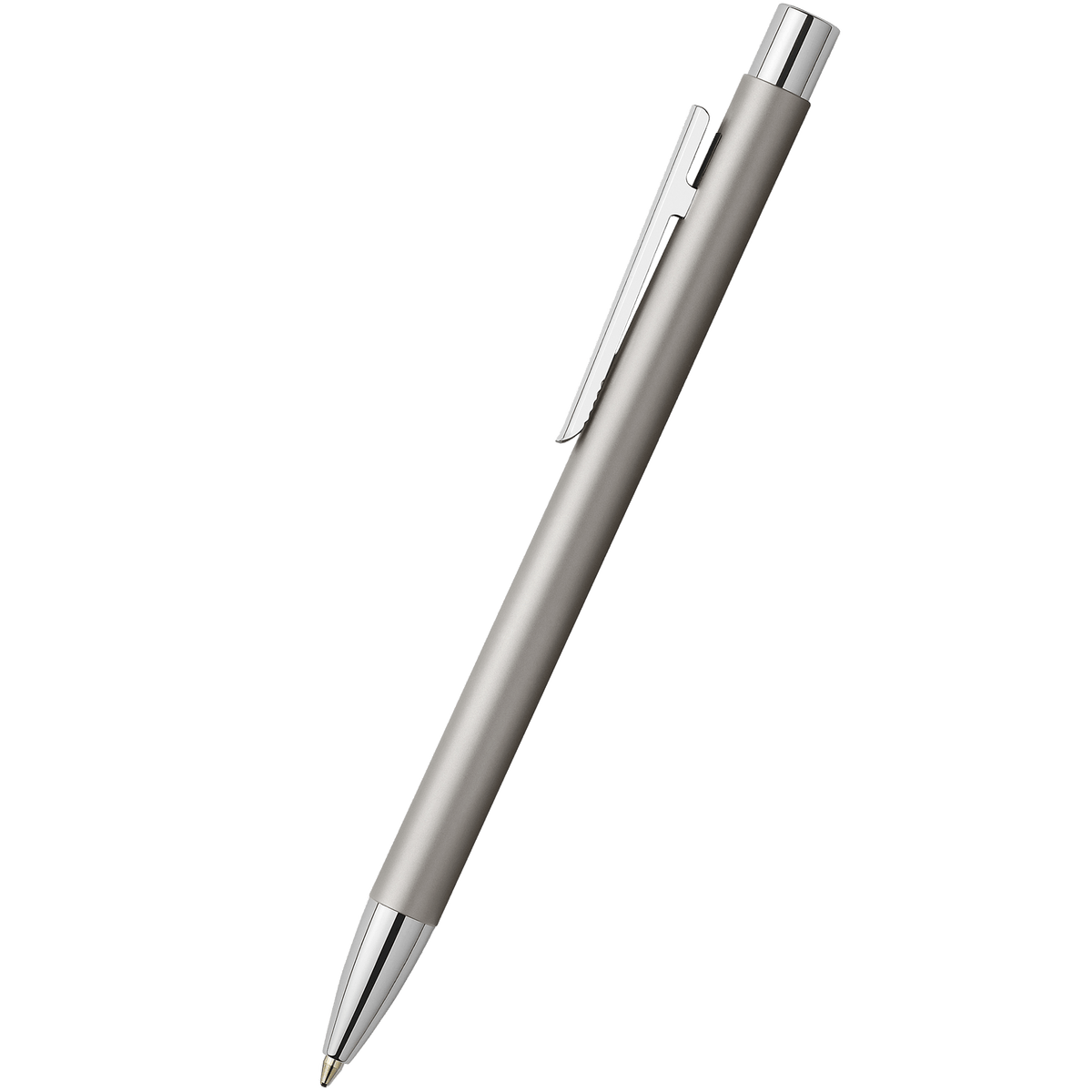 Faber-Castell NEO Slim Ballpoint Pen - Matte Stainless Steel - Pen Boutique Ltd