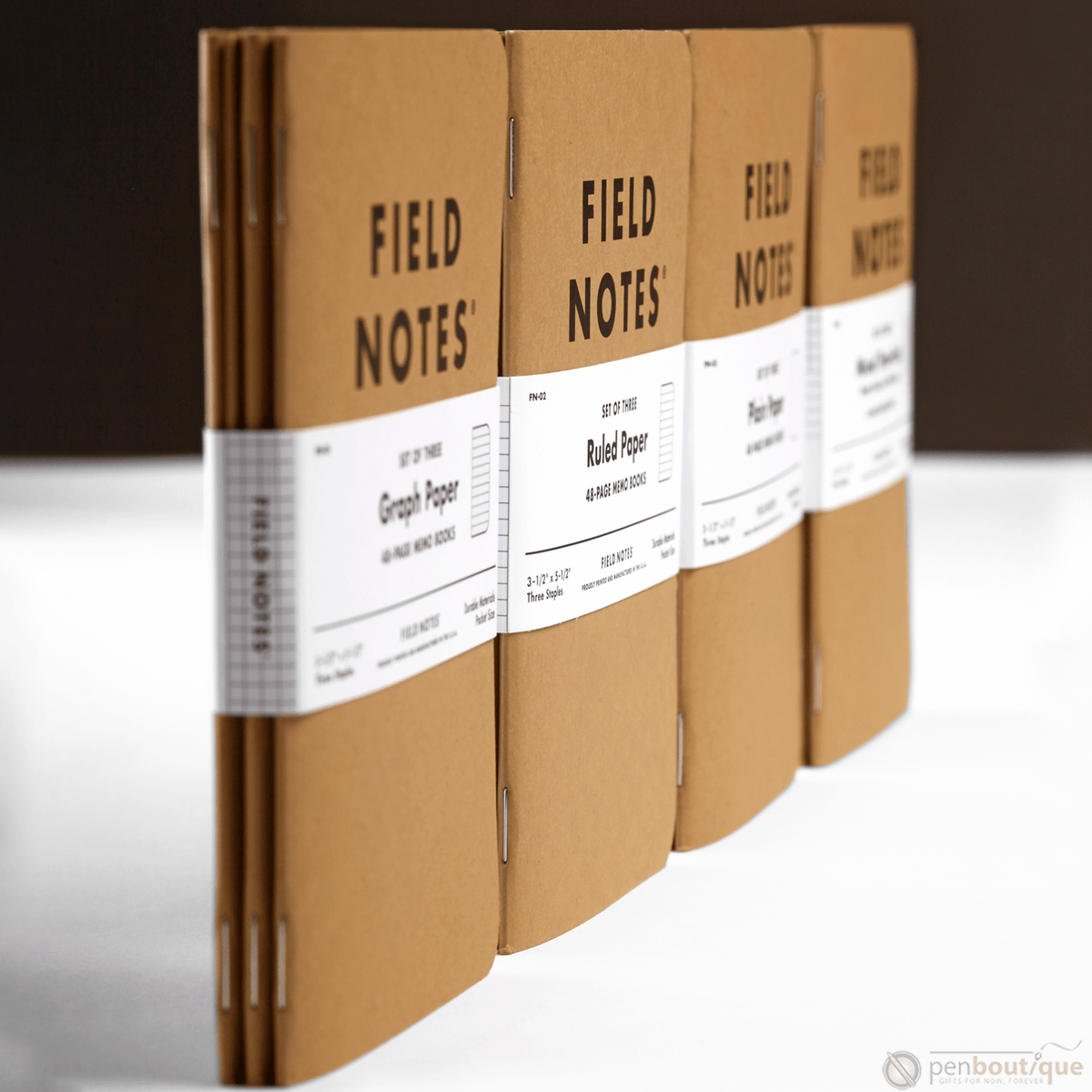 Field Notes Brand Original Ruled 3-pack 3½" × 5½" - Pen Boutique Ltd