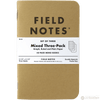 Field Notes Brand Original Mixed 3-pack 3½" × 5½" - Pen Boutique Ltd