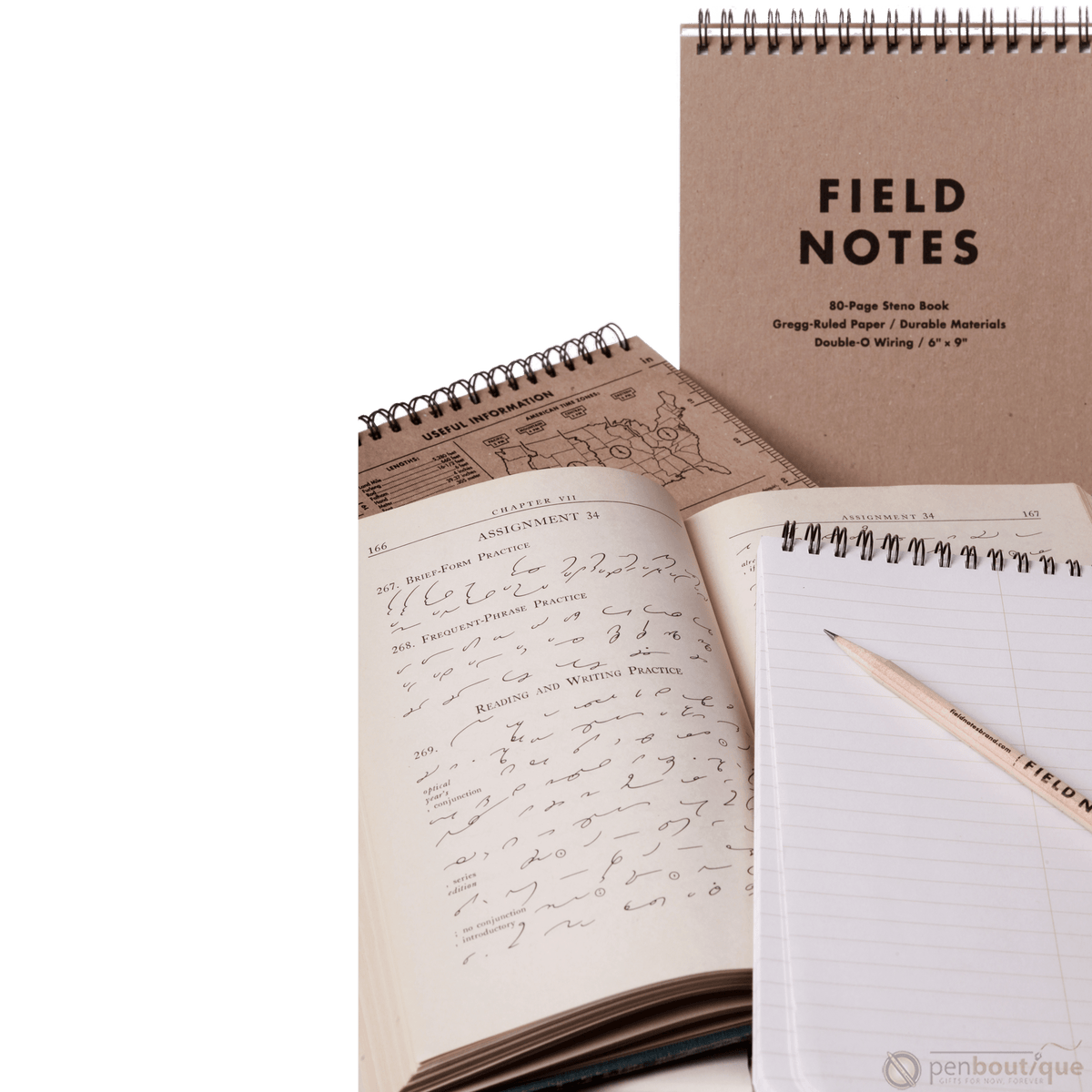 Field Notes Steno Pad 6" × 9" - Pen Boutique Ltd
