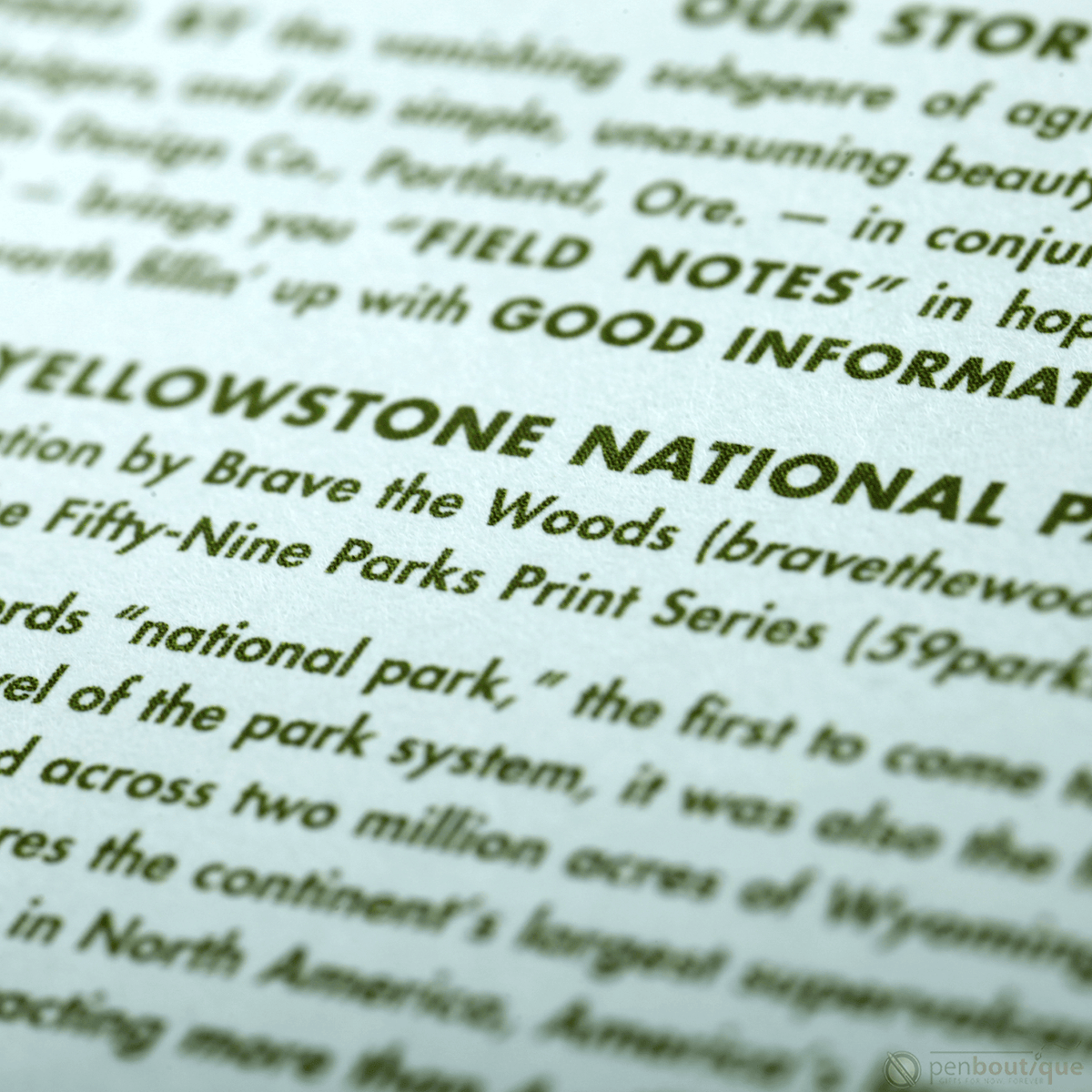 Field Notes Summer National Parks Edition 3-pack 3.5" x 5.5" - Pen Boutique Ltd
