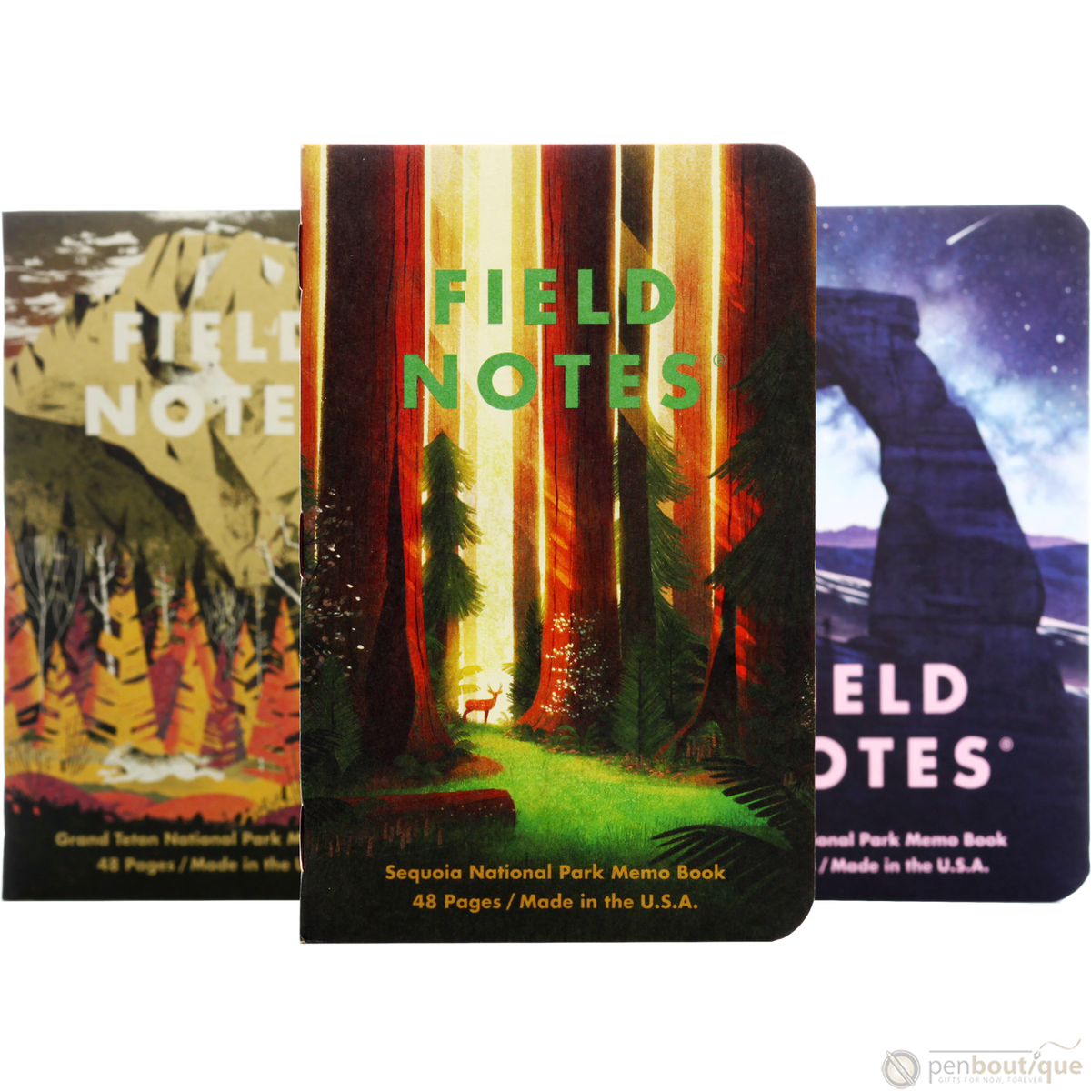 Field Notes Summer National Parks Edition 3-pack 3.5" x 5.5" - Pen Boutique Ltd