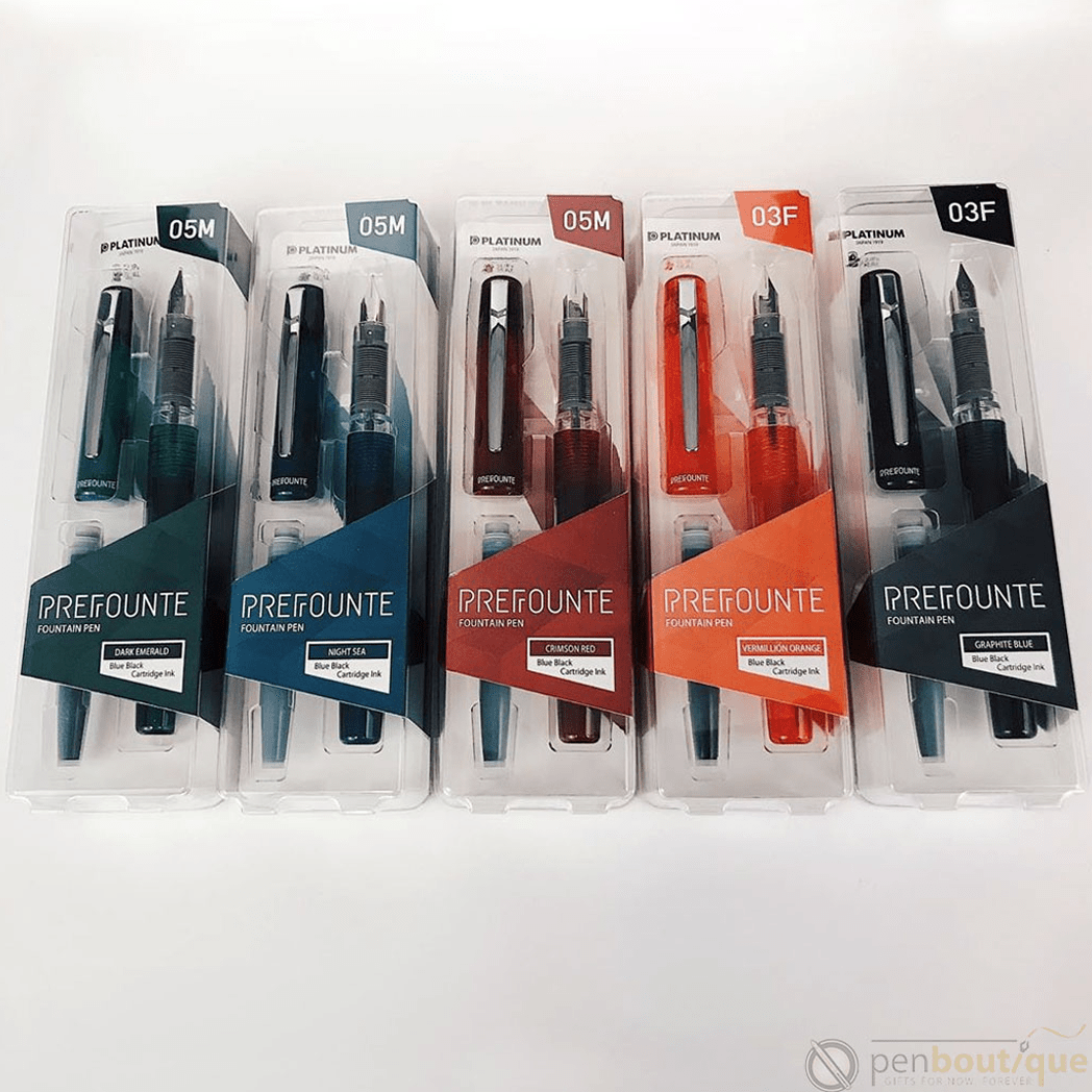 Platinum Prefounte Fountain Pen - Pen Boutique Ltd