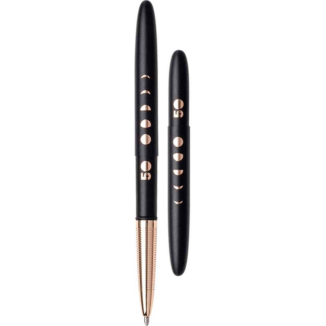 Fisher Space Pen 50th Anniversary Black/Gold Ballpoint Pen - Pen Boutique Ltd