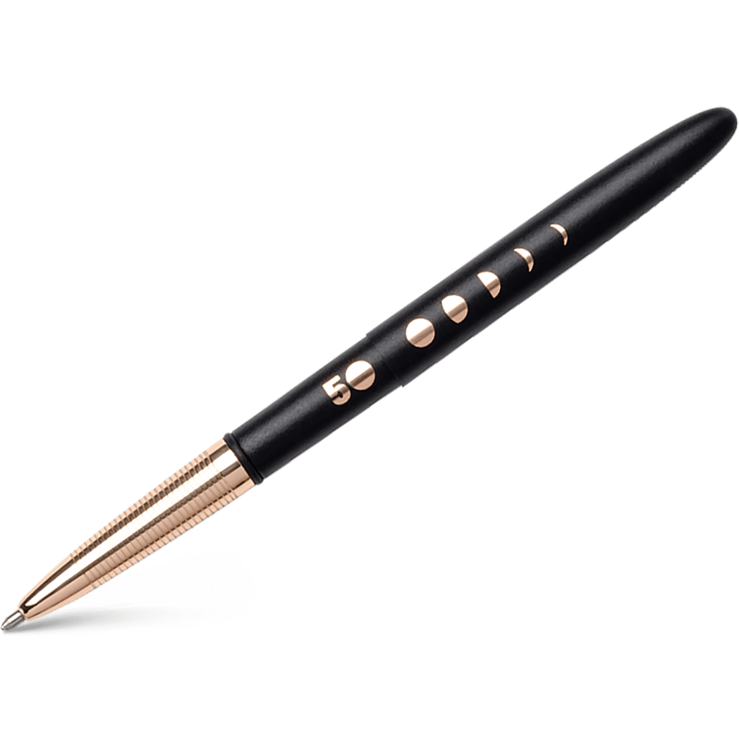 Fisher Space Pen 50th Anniversary Black/Gold Ballpoint Pen - Pen Boutique Ltd
