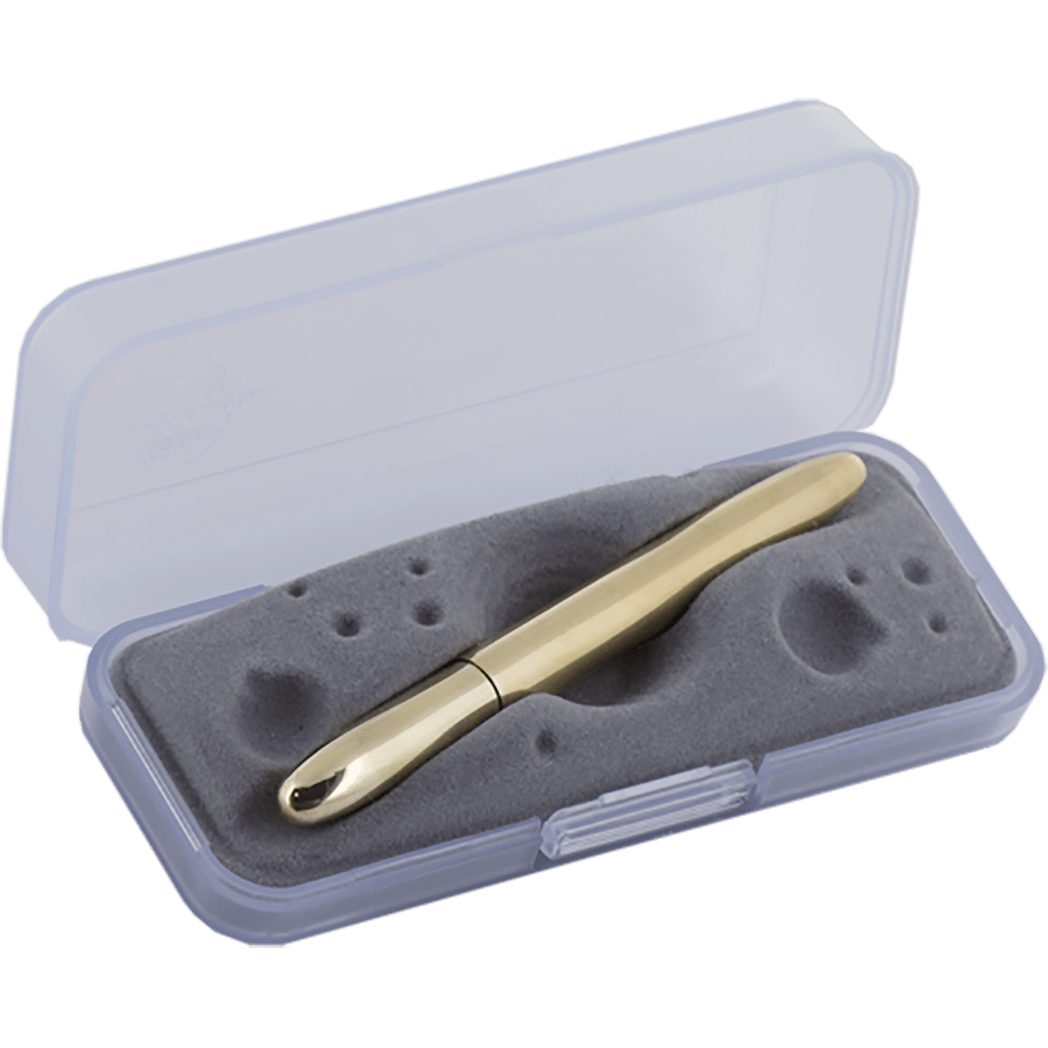 Fisher Space Raw Brass Bulllet Space Pen - Pen Boutique Ltd