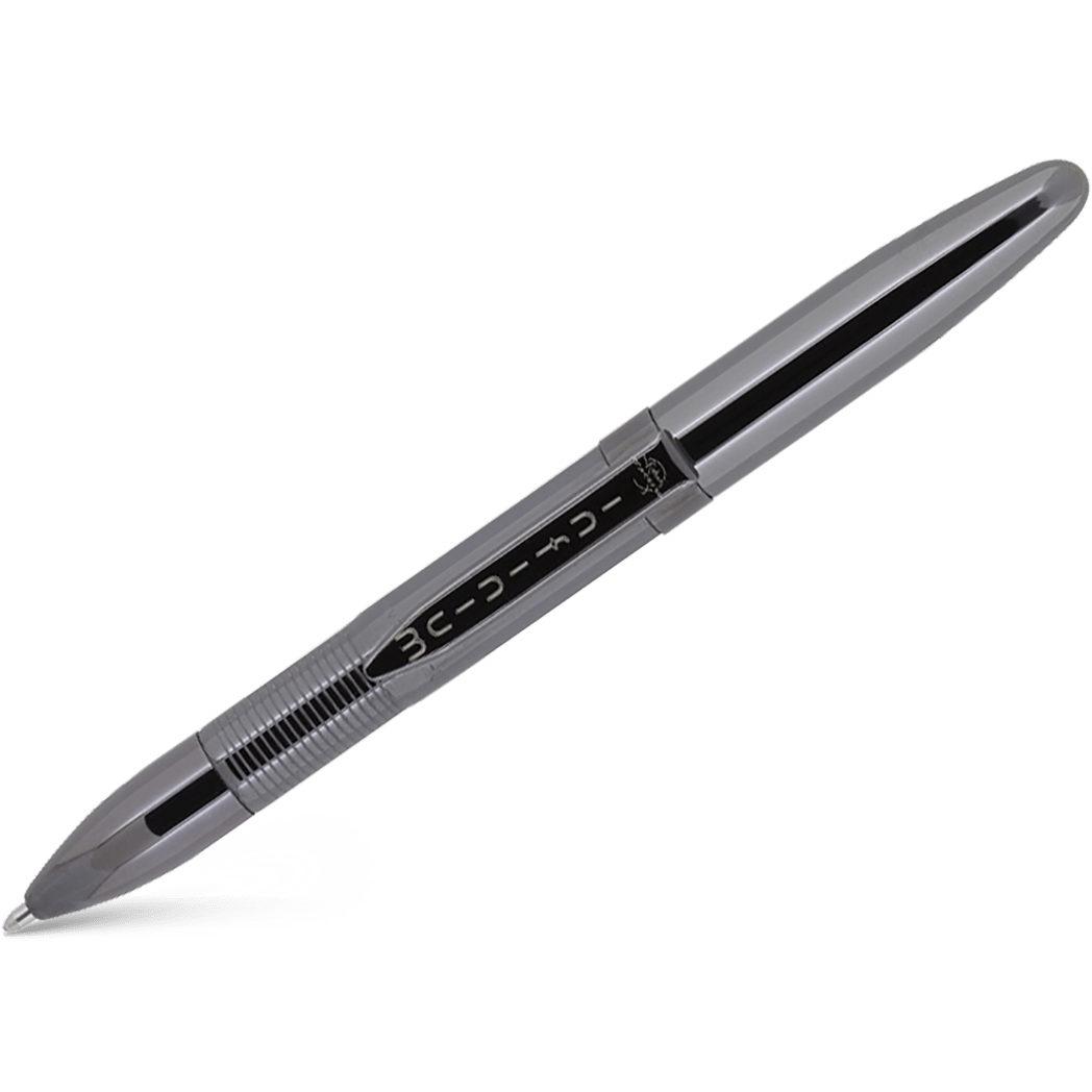 Fisher Space Infinium Titanium Nitride Ballpoint Pen with blue ink - Black - Pen Boutique Ltd