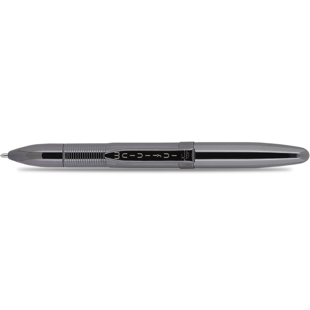 Fisher Space Infinium Titanium Nitride Ballpoint Pen with blue ink - Black - Pen Boutique Ltd