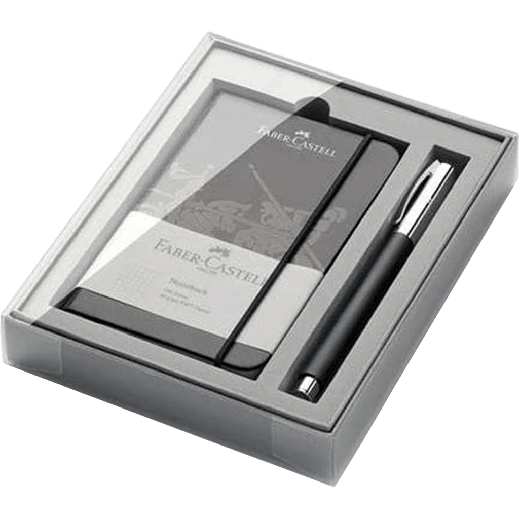 Faber-Castell Ambition Black Resin Gift Set - Pen Boutique Ltd