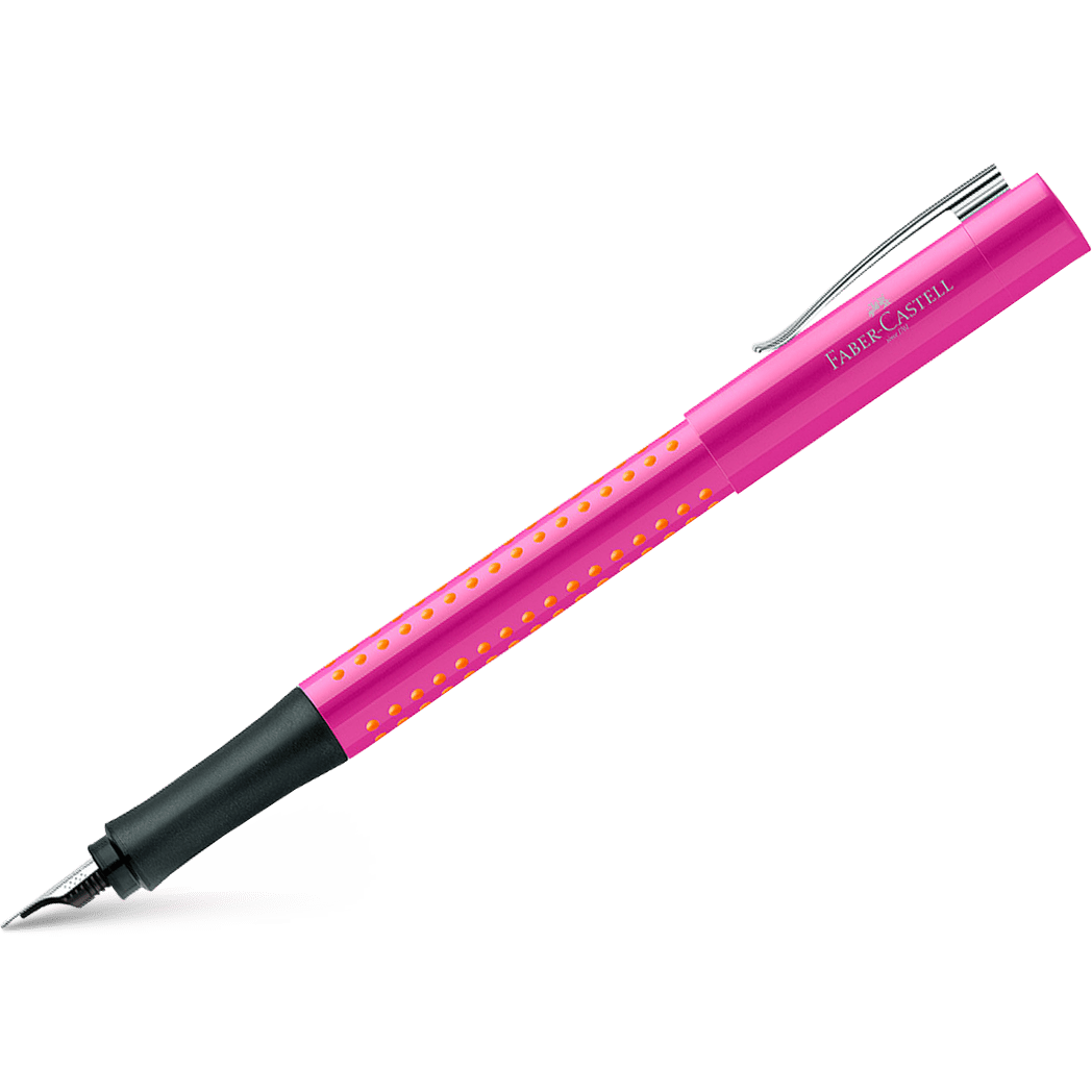 Faber-Castell Grip 2010 Fountain Pen - Pink - Pen Boutique Ltd
