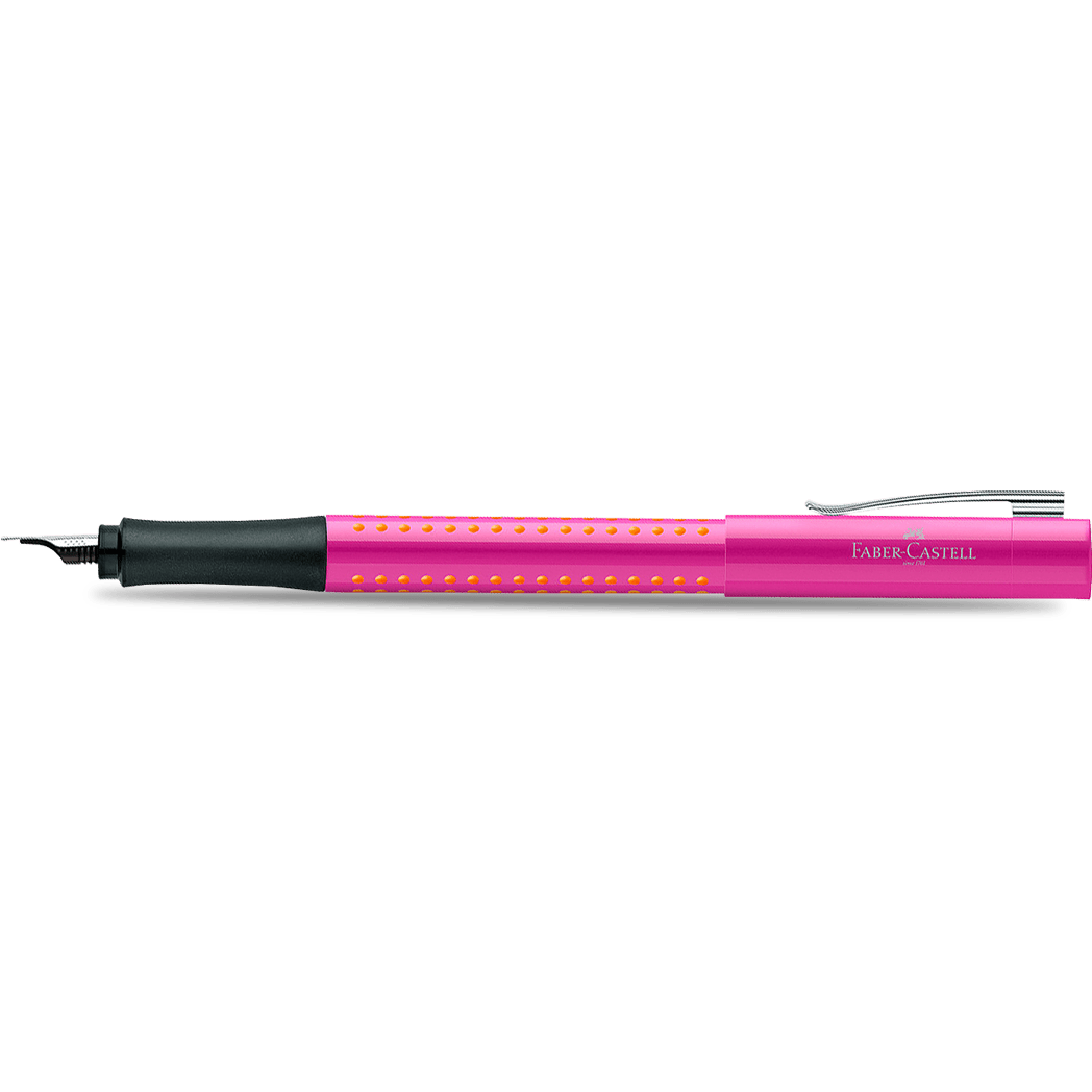 Faber-Castell Grip 2010 Fountain Pen - Pink - Pen Boutique Ltd