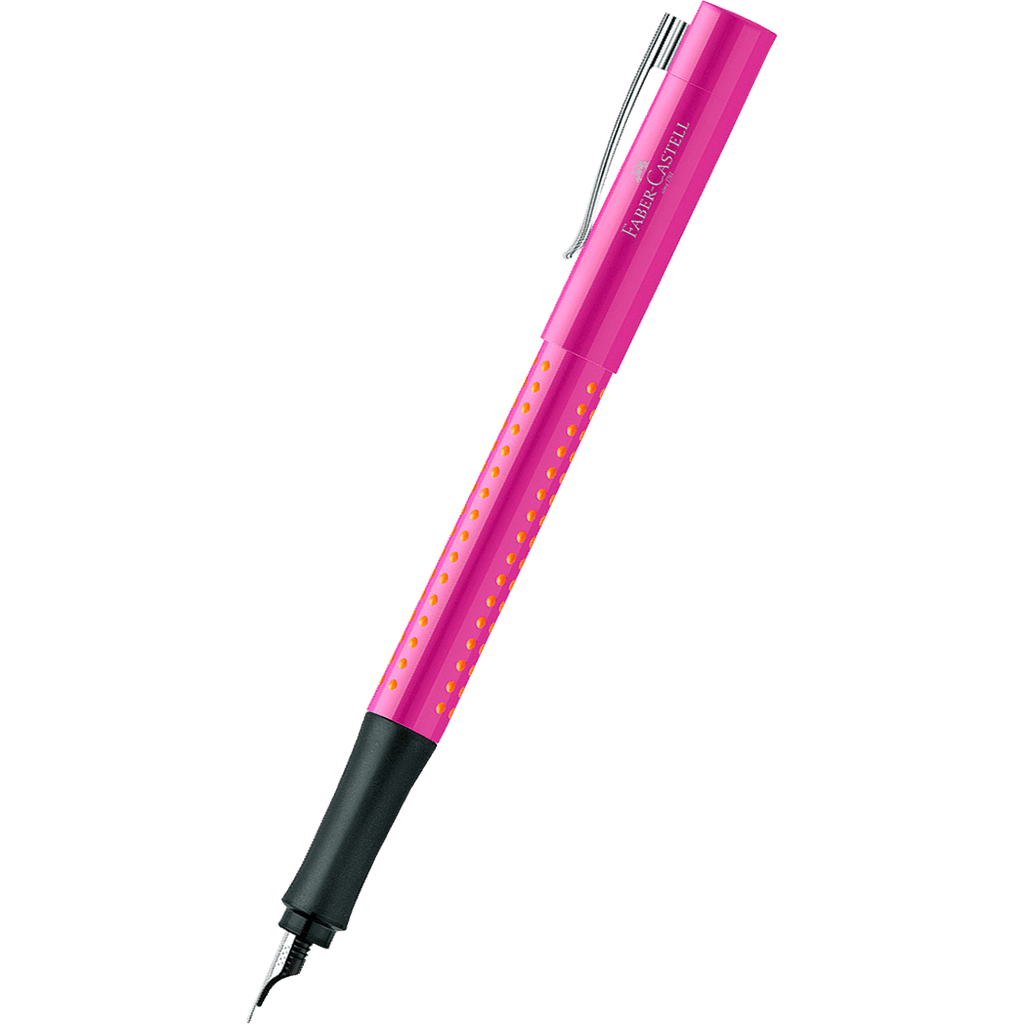 Faber-Castell Grip 2010 Fountain Pen - Pink - Pen Boutique Ltd