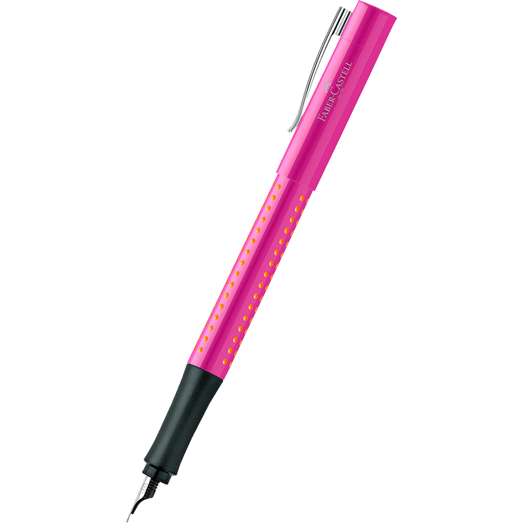 Faber-Castell Grip 2010 Fountain Pen - Pink - Pen Boutique Ltd