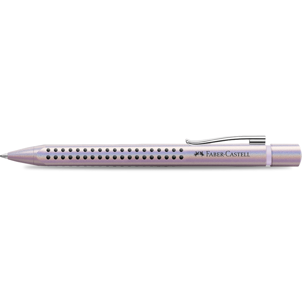 Faber-Castell Grip Ballpoint Pen - Glam Edition - Pearl - Pen Boutique Ltd