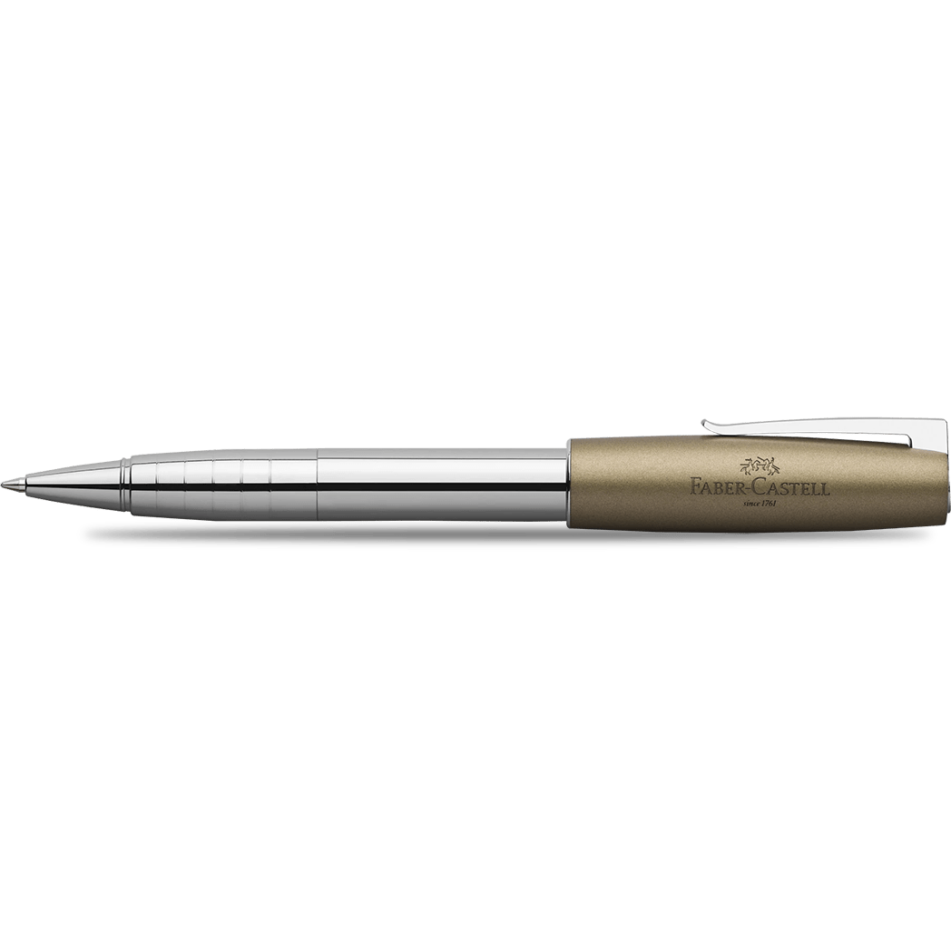 Faber-Castell Loom Rollerball Pen - Metallic Olive - Pen Boutique Ltd