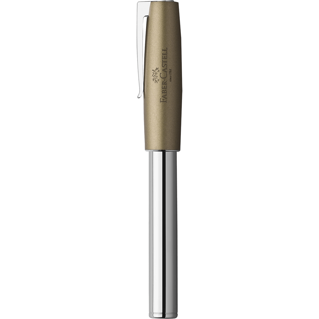 Faber-Castell Loom Rollerball Pen - Metallic Olive - Pen Boutique Ltd