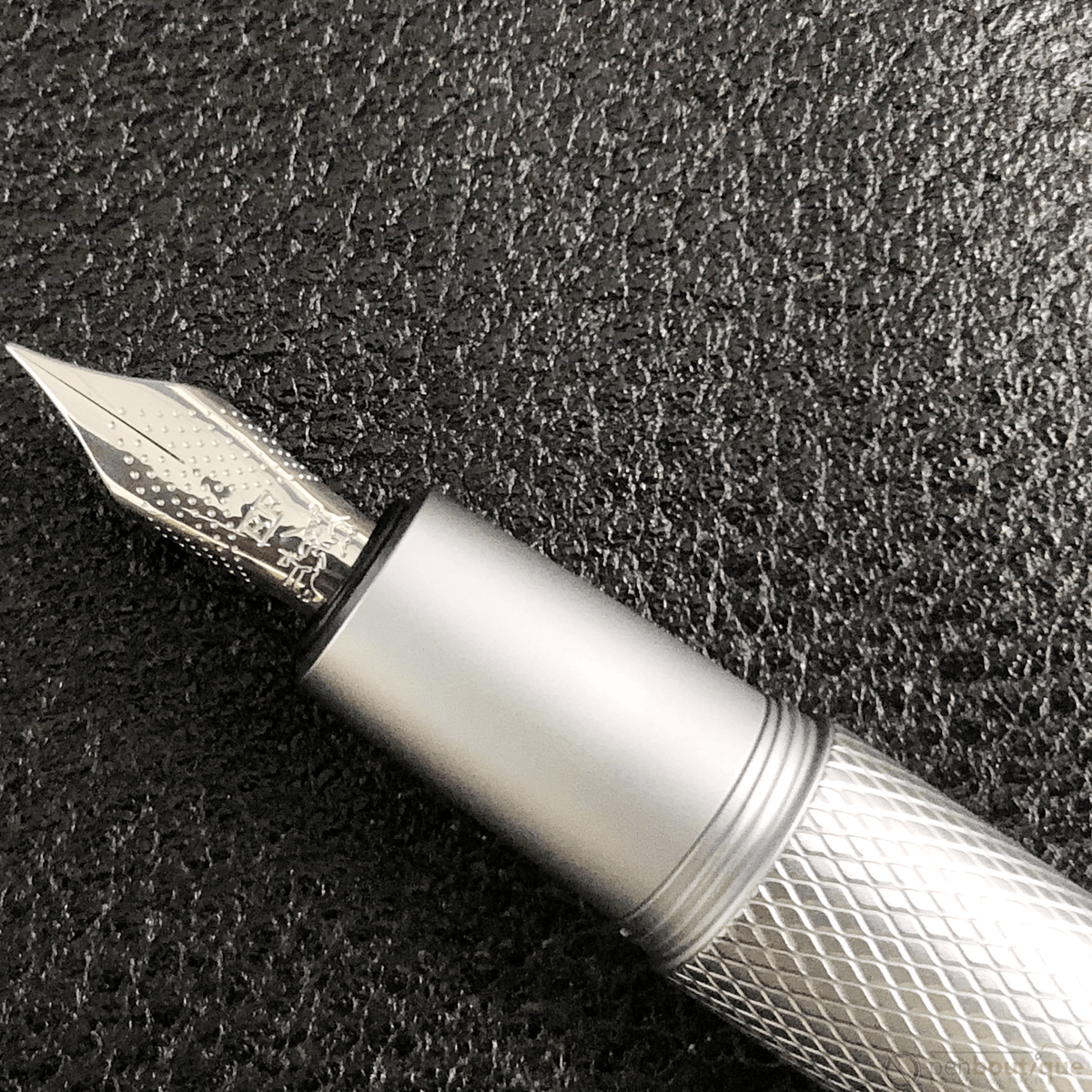 Faber-Castell Design E-Motion Fountain Pen - Pure Silver - Pen Boutique Ltd