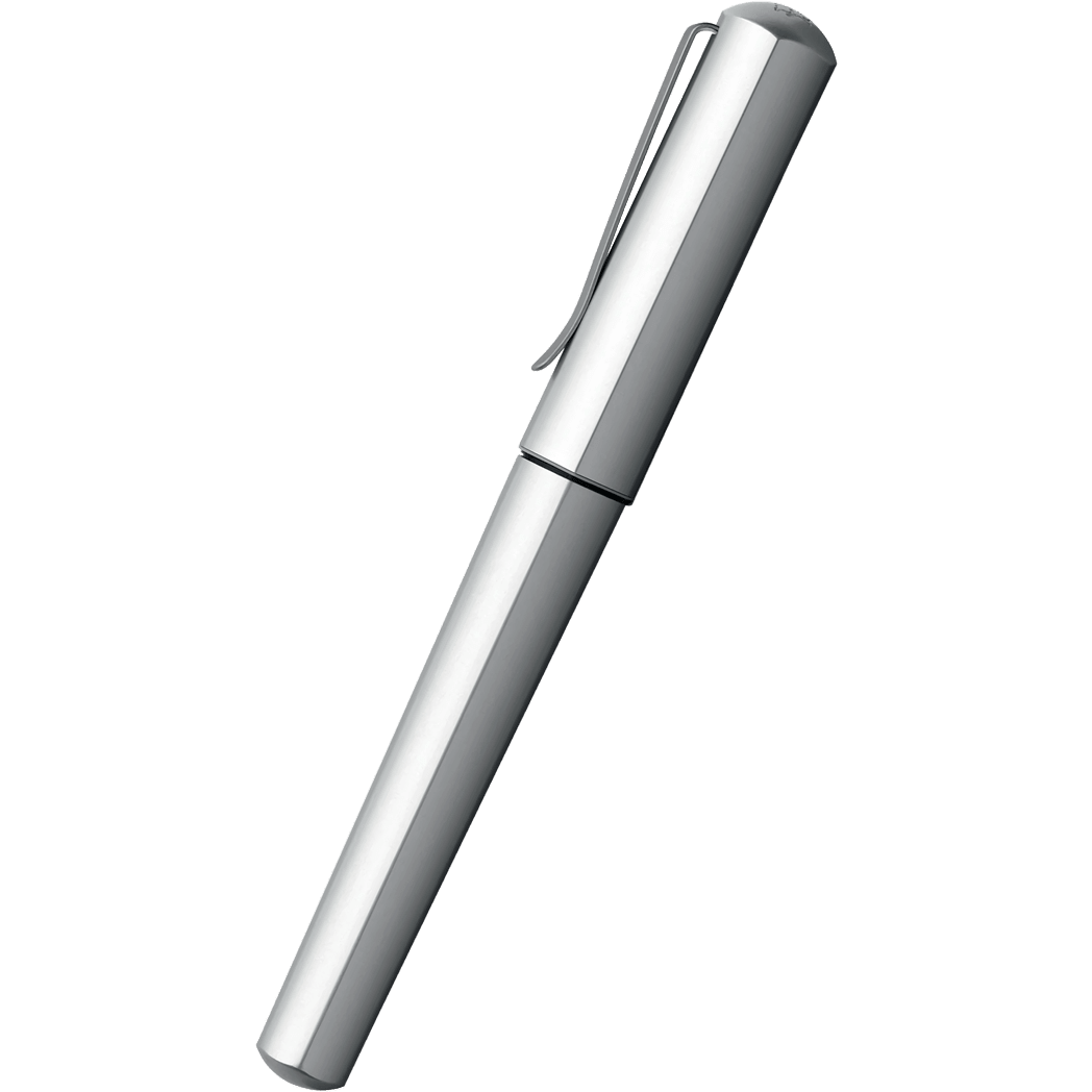 Faber-Castell Hexo Fountain Pen - Silver - Pen Boutique Ltd