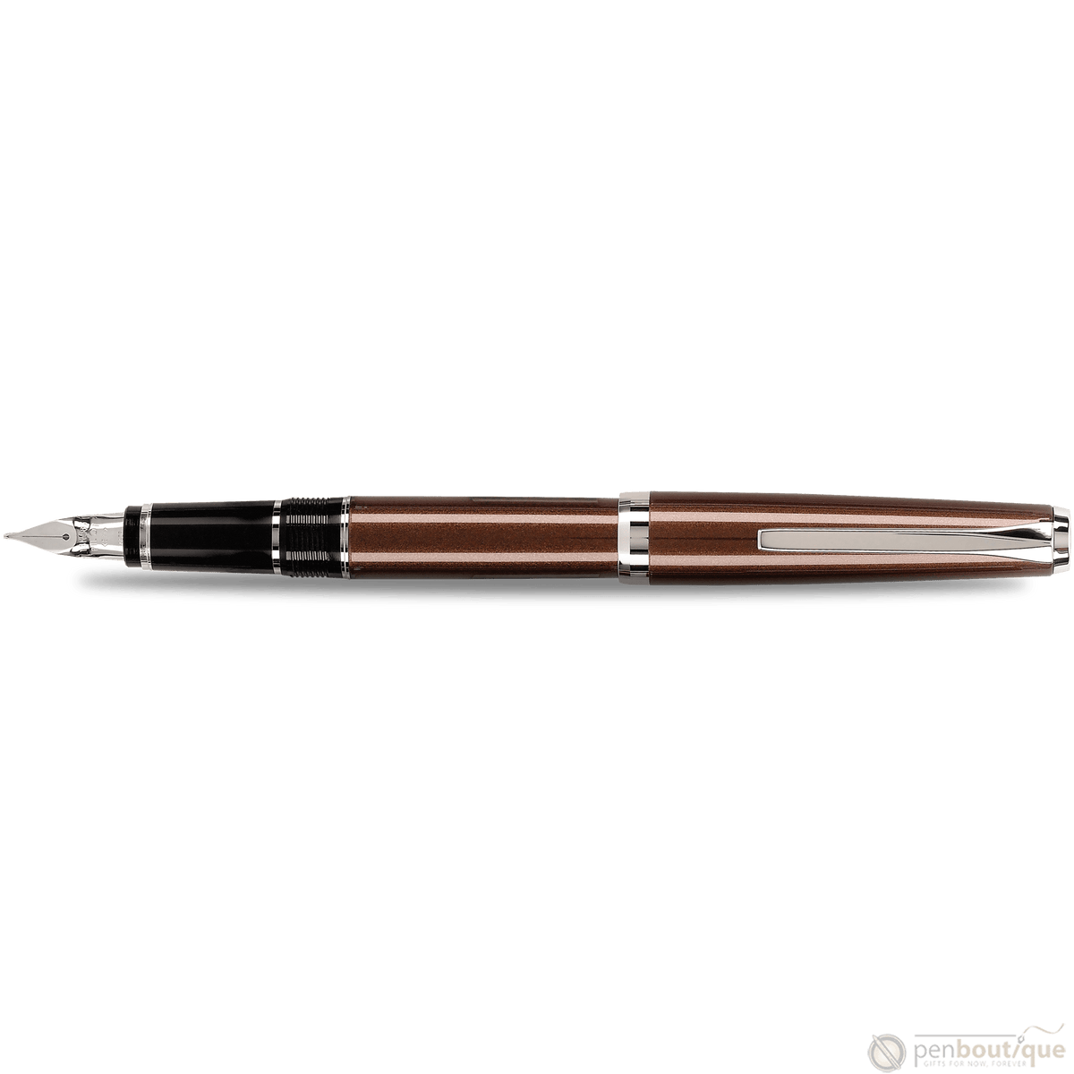 Pilot Falcon 2 Fountain Pen - Metal Brown - Pen Boutique Ltd