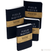Field Notes Pitch Black 3-pack 3½" × 5½" Dot Graph - Pen Boutique Ltd